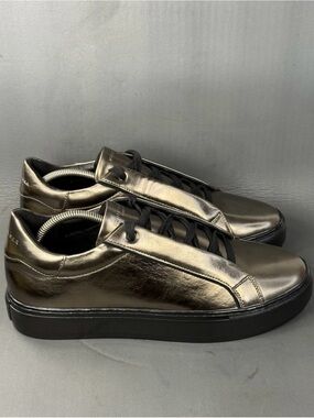 LANEY CL Gunmetal Sneaker KURT GEIGER LONDON men’s size 10.5 New without box